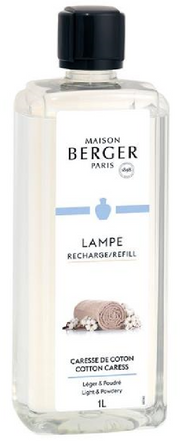 MAISON BERGER Lampen Nachfüllung Zarte Baumwollblüte (1L)