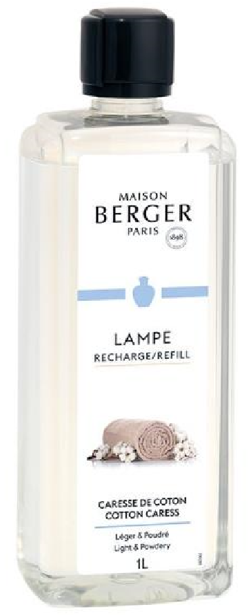 MAISON BERGER Lampen Nachfüllung Zarte Baumwollblüte (1L)