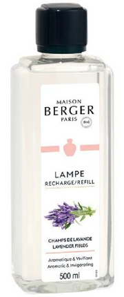 MAISON BERGER Lampen Nachfüllung Blühende Lavendelfelder (500ml)