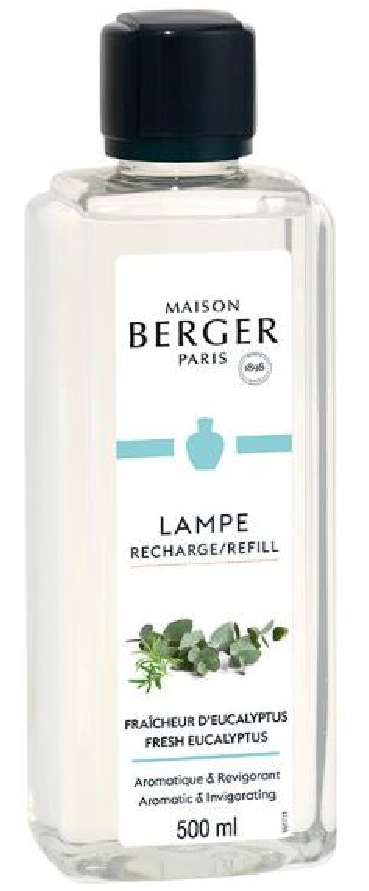 MAISON BERGER Lampen Nachfüllung Eukalyptus Frische (500ml)