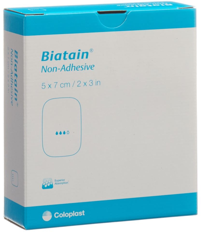 Biatain Non-Adhesive 5x7cm (10 Stk)