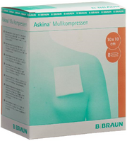 ASKINA Mullkompresse 10cmx10cm steril (25x2 Stk)
