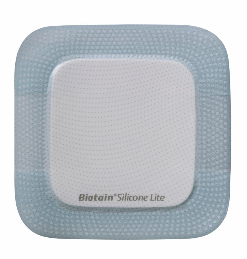 Biatain Silicone Lite Schaumverband 7.5x7.5cm (10 Stk)