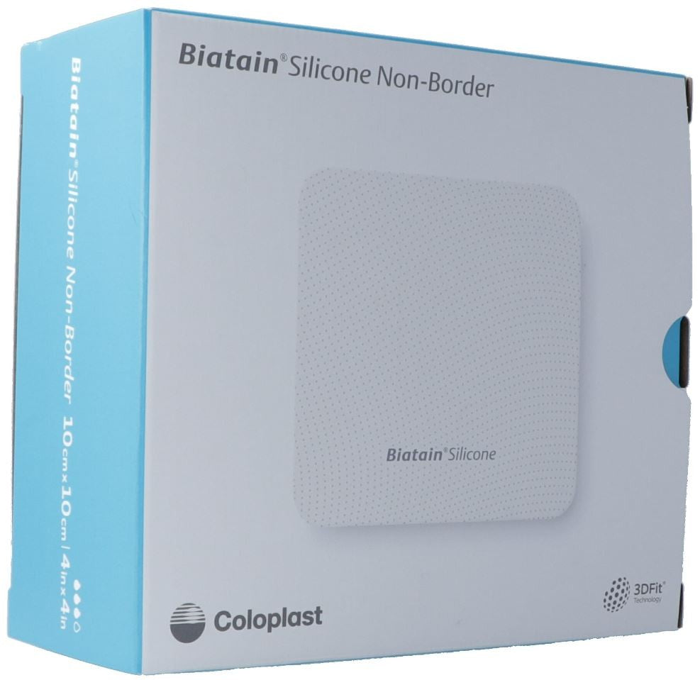 Biatain Silicone Non Border 10x10cm (10 Stk)