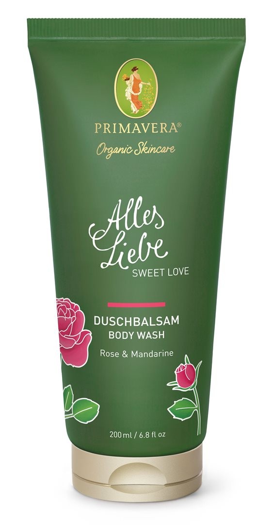 PRIMAVERA Duschbalsam Alles Liebe Tube (200ml)