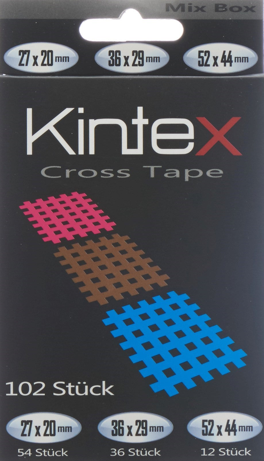 Kintex Cross Tape Mix Box Pflaster (1 Stk)