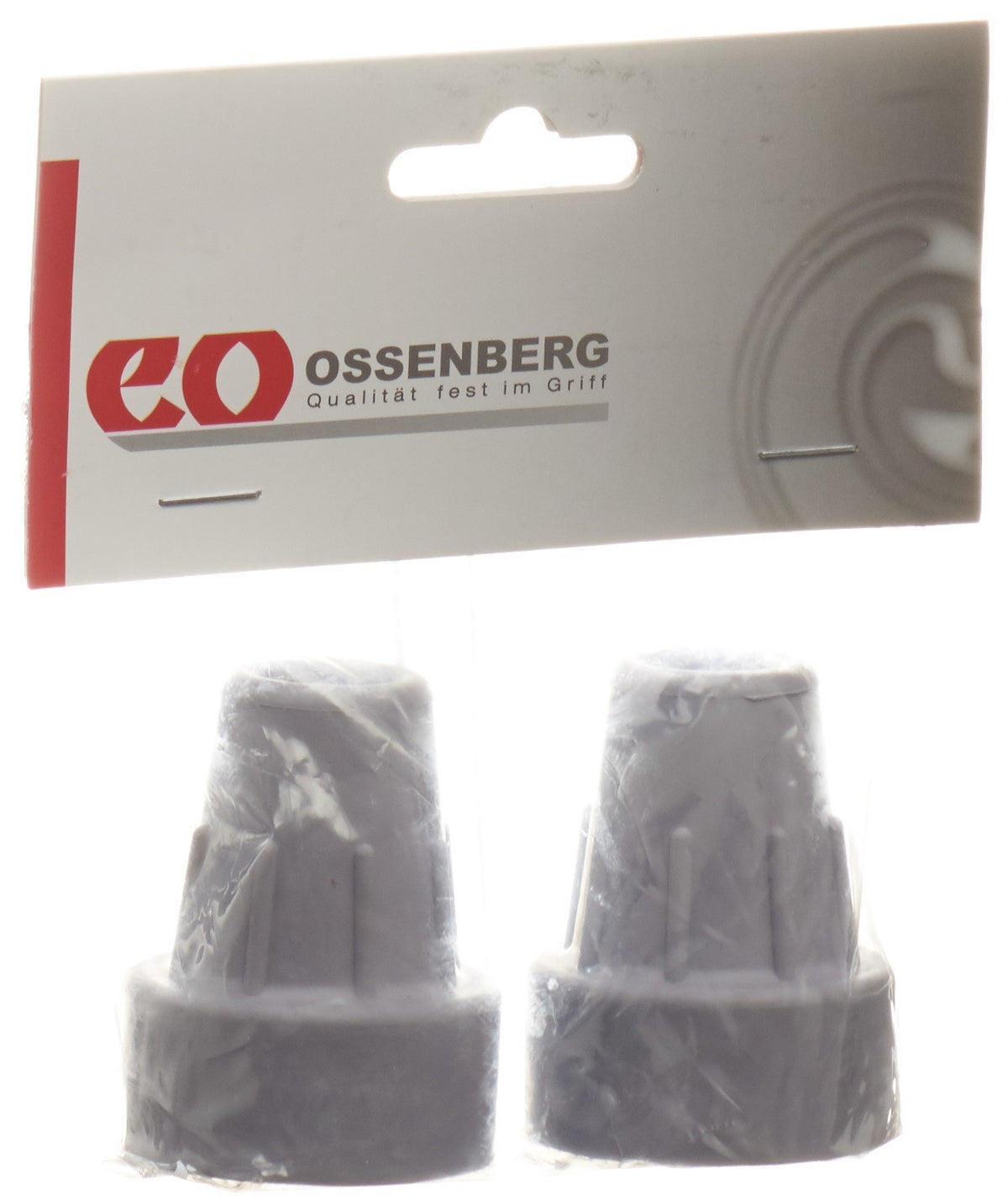 OSSENBERG Krückenkapsel Pivoflex 16mm grau (1 Paar)