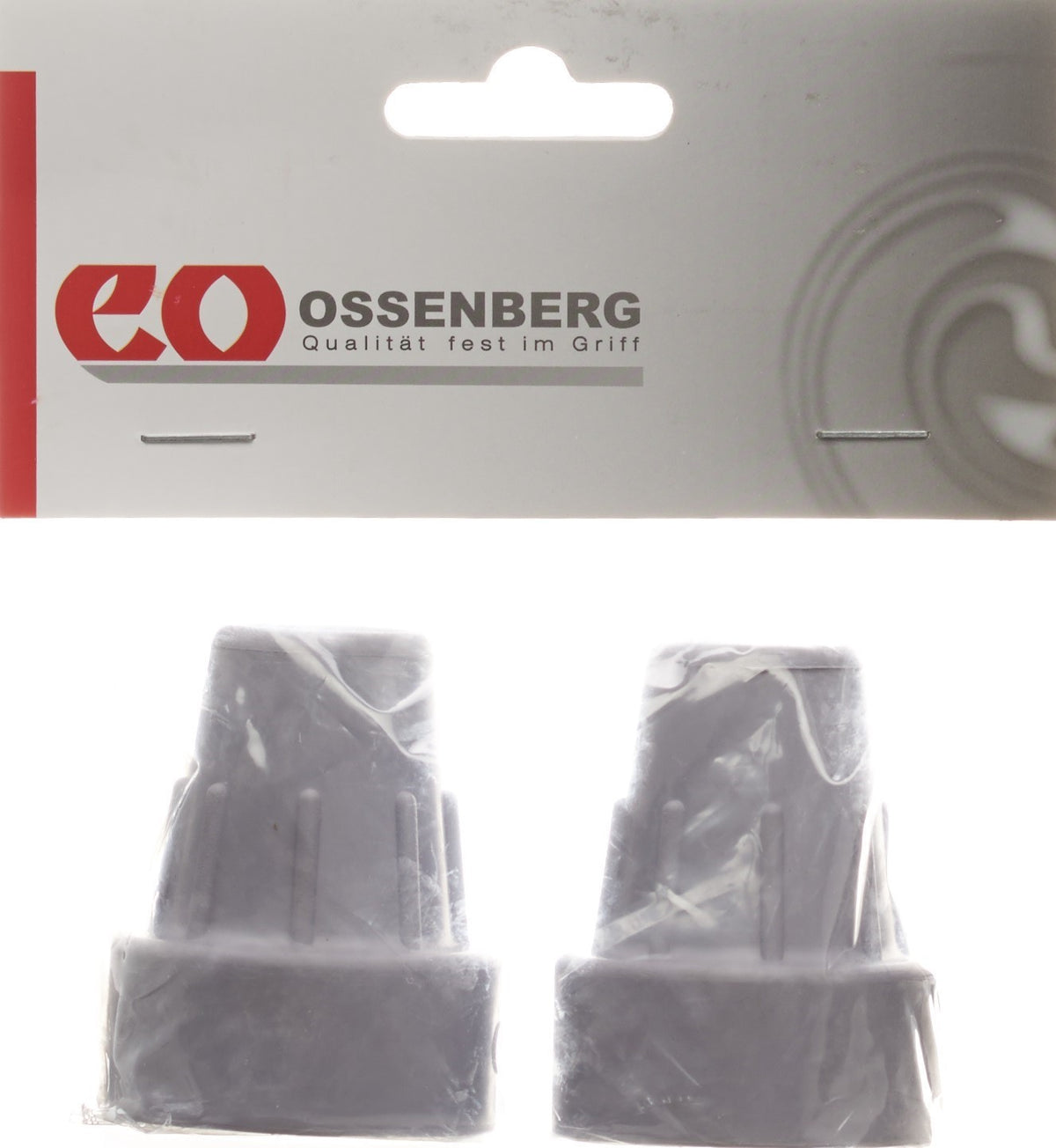 OSSENBERG Krückenkapsel Pivoflex 16mm grau (1 Paar)