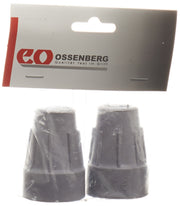 OSSENBERG Krückenkapsel Pivoflex 19mm grau (1 Paar)