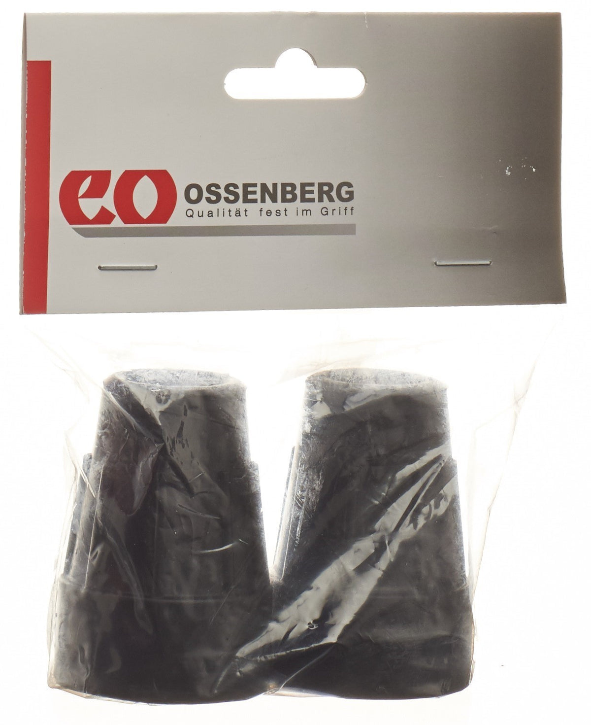 OSSENBERG Krückenkapsel Pivoflex 19mm schwarz (1 Paar)