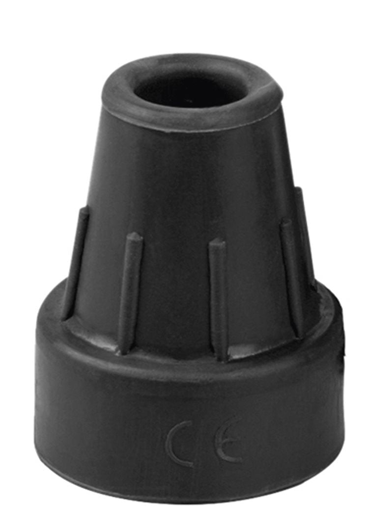 OSSENBERG Krückenkapsel Pivoflex 19mm schwarz (1 Paar)