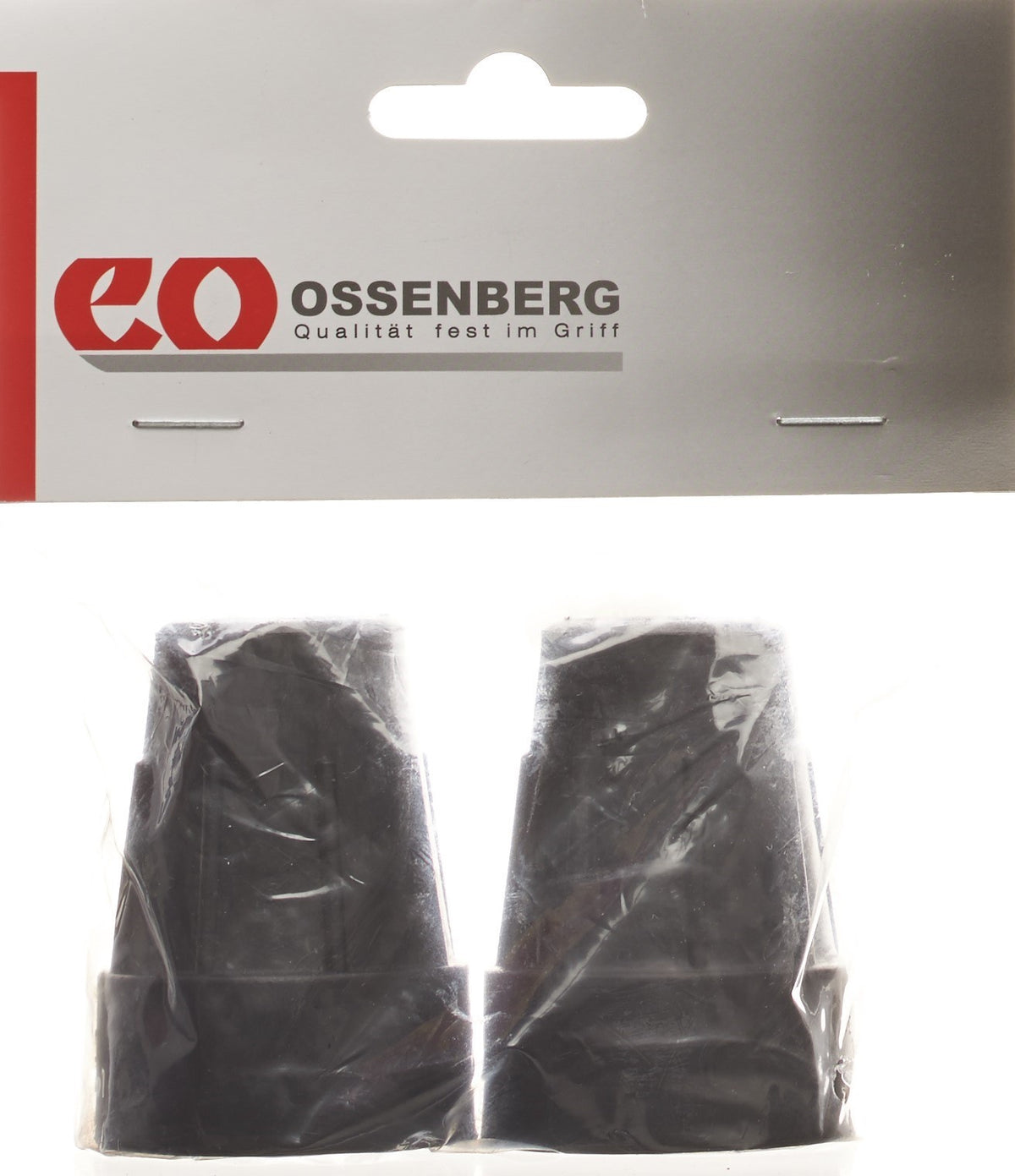 OSSENBERG Krückenkapsel Pivoflex 19mm schwarz (1 Paar)