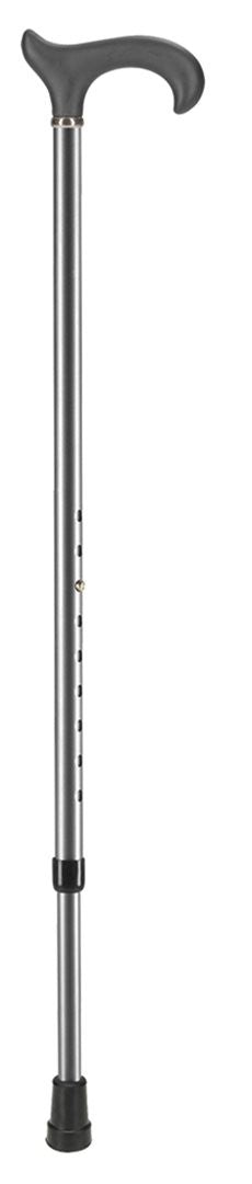 OSSENBERG Metallstock met grau 74-94cm Derby (1 Stk)