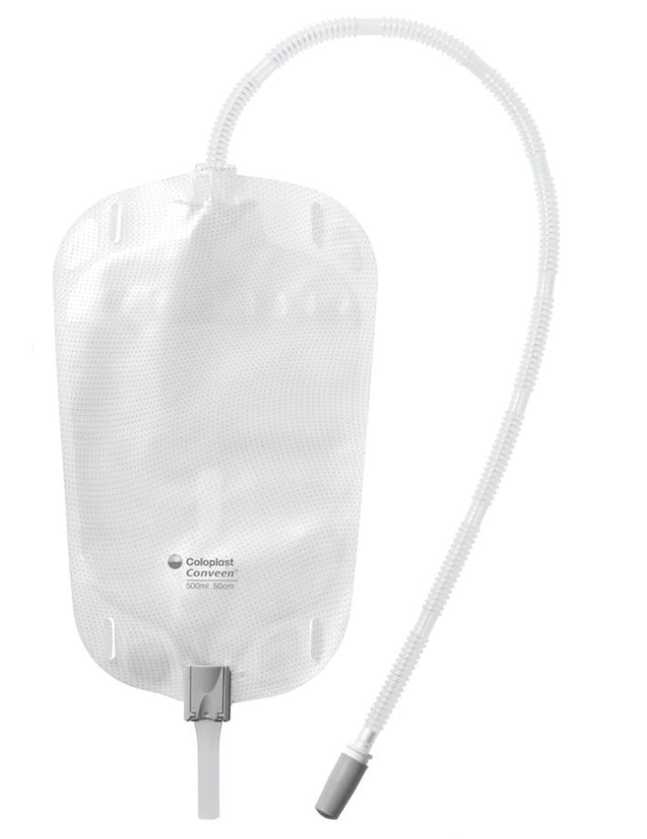 Conveen Security Plus Beinbeutel 500ml 30cm steril (10 Stk)