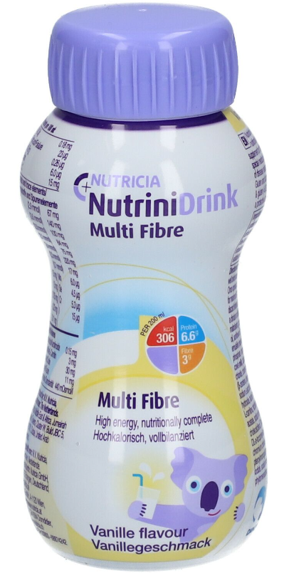 NUTRICIA NutriniDrink Multi Fibre Vanille (200ml)