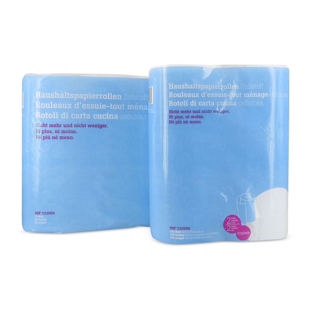 IVF Haushaltsrollen Zellstoff 3 lagig (4 Stk)