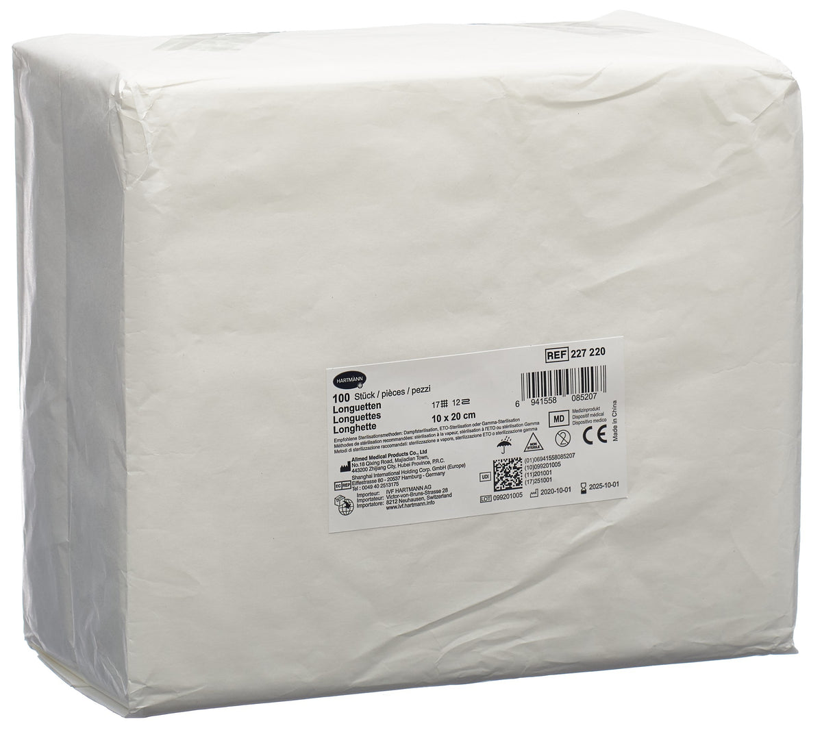 IVF Longuetten T17 10x20cm 12-fach (100 Stk)