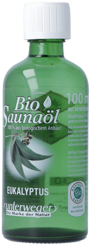 unterweger Bio Saunaöl Eukalyptus (100ml)