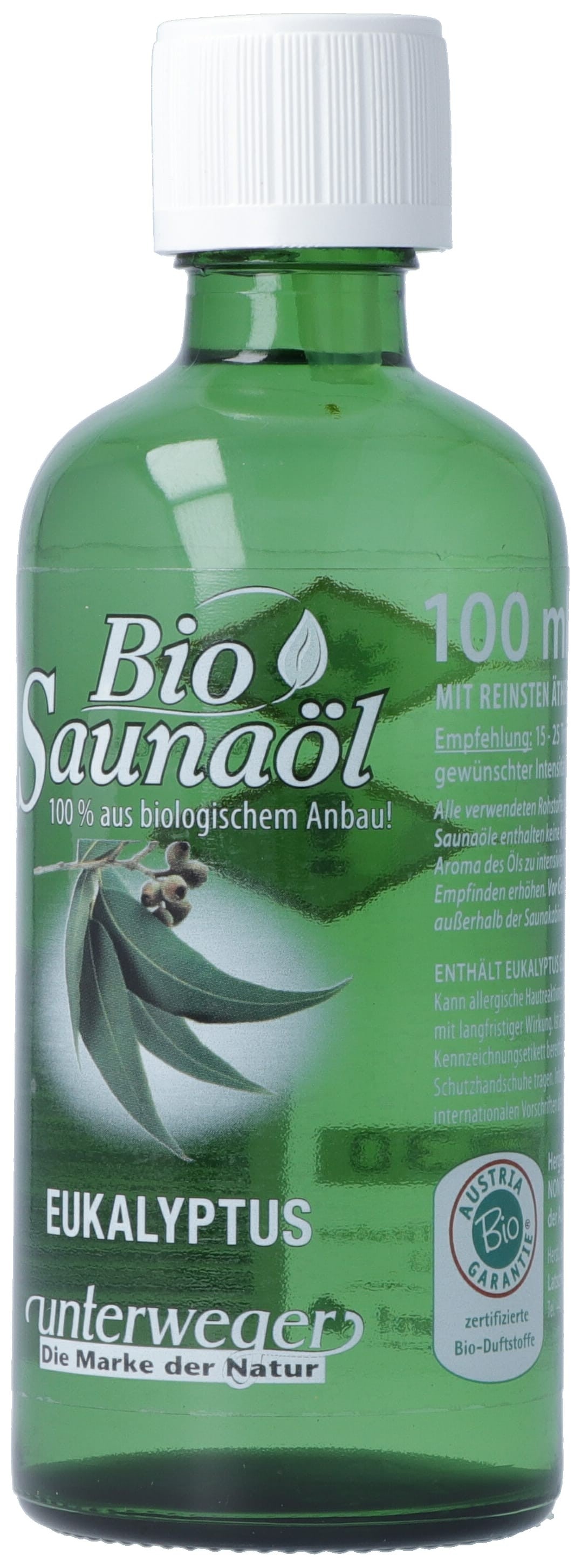 unterweger Bio Saunaöl Eukalyptus (100ml)