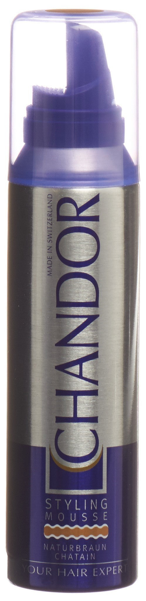 CHANDOR COLOUR Styling Mousse Naturbraun (150ml)