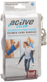 Bort ActiveColor Daumen-Hand M blau (1 Stk)