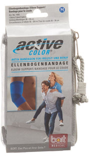 Bort ActiveColor Ellenbogenbandage M -28cm blau (1 Stk)