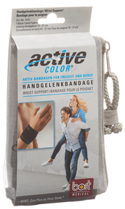 Bort ActiveColor Handgelenkbandage M -19cm schwarz (1 Stk)