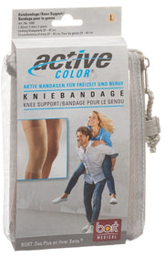 Bort ActiveColor Kniebandage L +37cm beige (1 Stk)