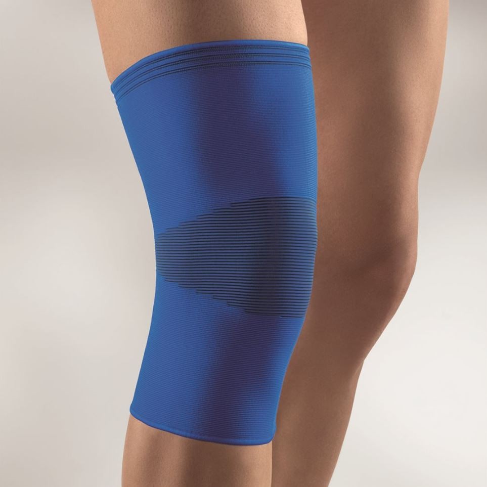 Bort ActiveColor Kniebandage M -37cm blau (1 Stk)