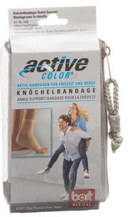 Bort ActiveColor Knöchelbandage M -23cm beige (1 Stk)
