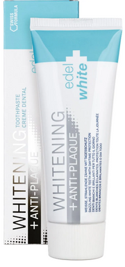edel+white Anti-Plaque und Whitening Zahnpasta (75ml)