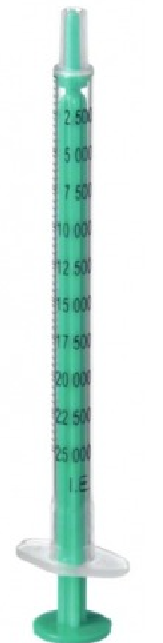 B. BRAUN Injekt H Feindosierspritze 1ml Solo (100 Stk)