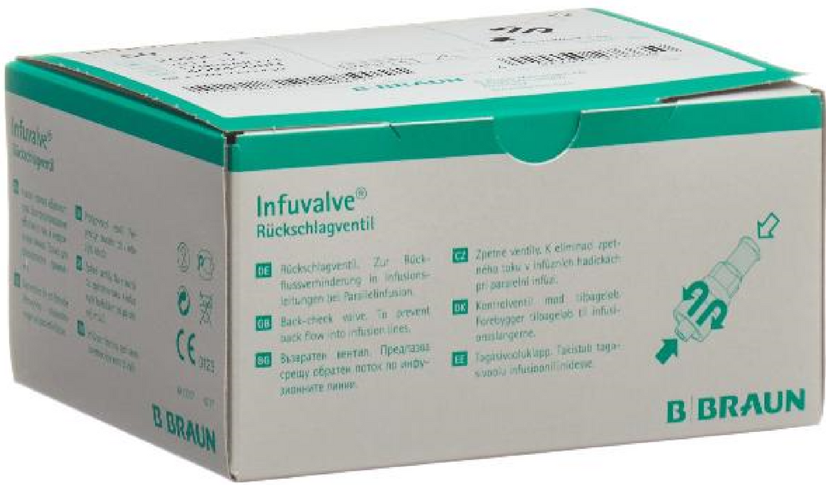 B. BRAUN Rückschlagventil (50 Stk)