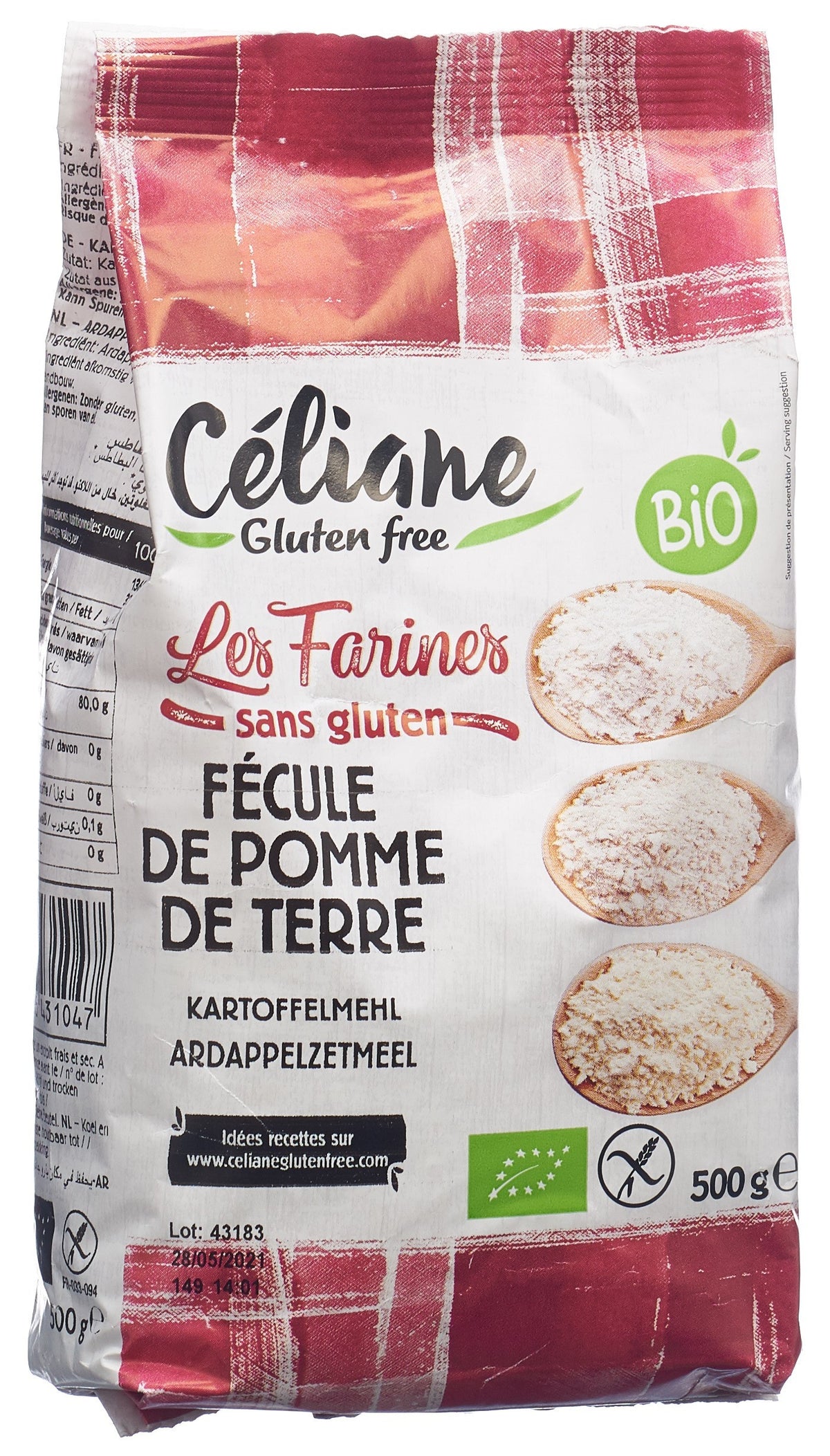 CELIANE Kartoffelstärke glutenfrei Bio (500g)