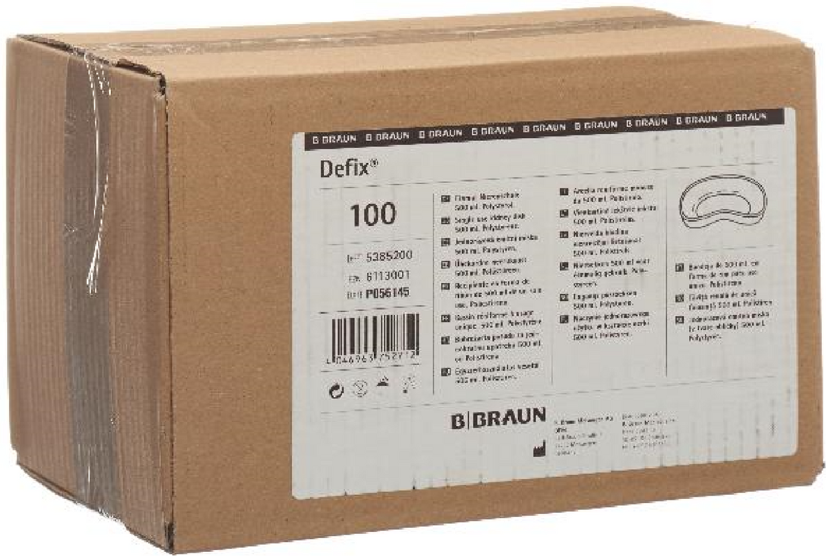 BRAUN DEFIX Nierenschale (100 Stk)