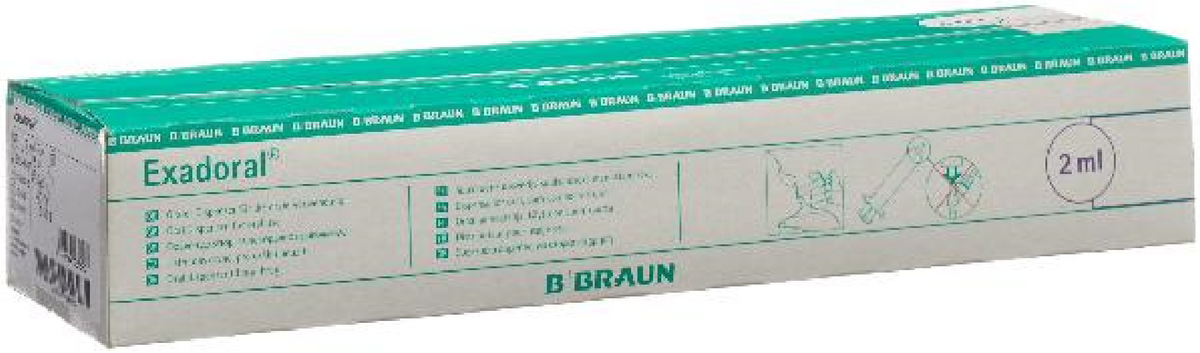 BRAUN EXADORAL Spritze 2ml (100 Stk)