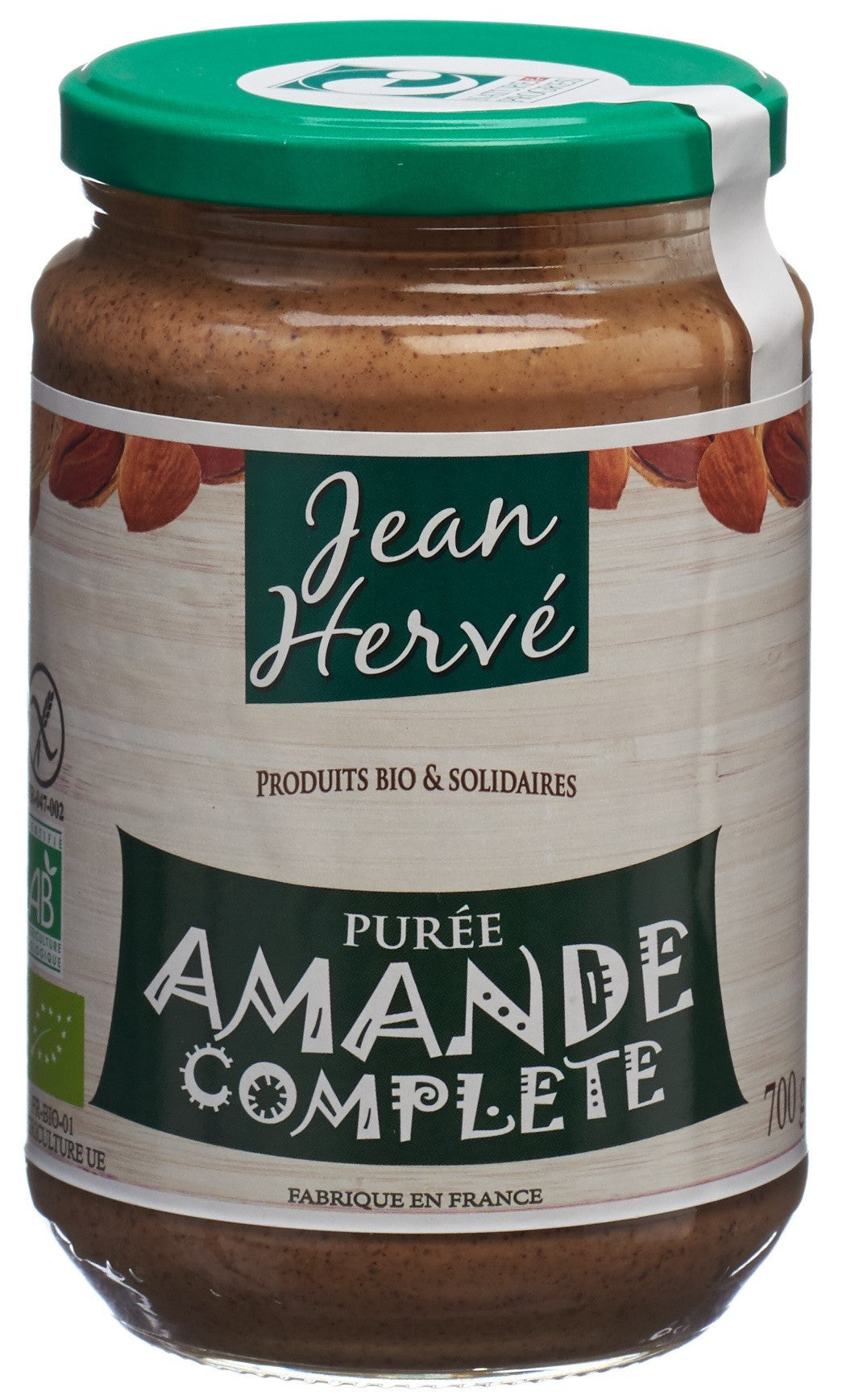 Jean Hervé purée d'amandes complètes (700g)