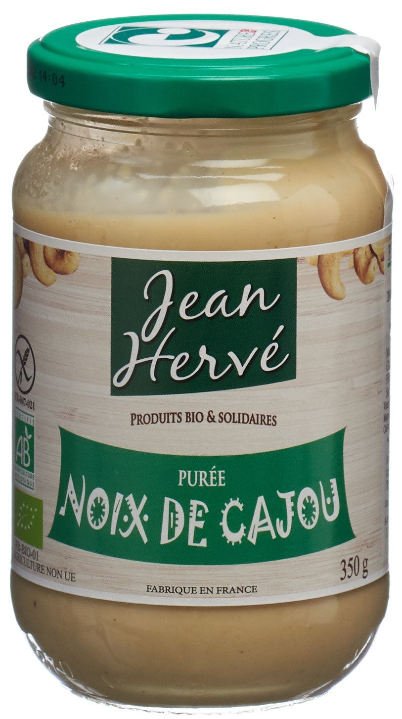 Jean Hervé Cashewnussmus ohne Zucker (350g)