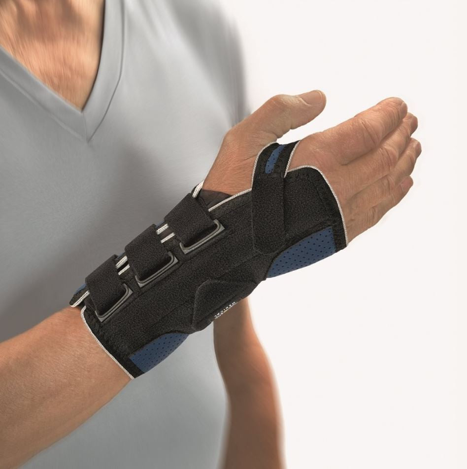 Bort Generation Handgelenkbandage S links blau (1 Stk)
