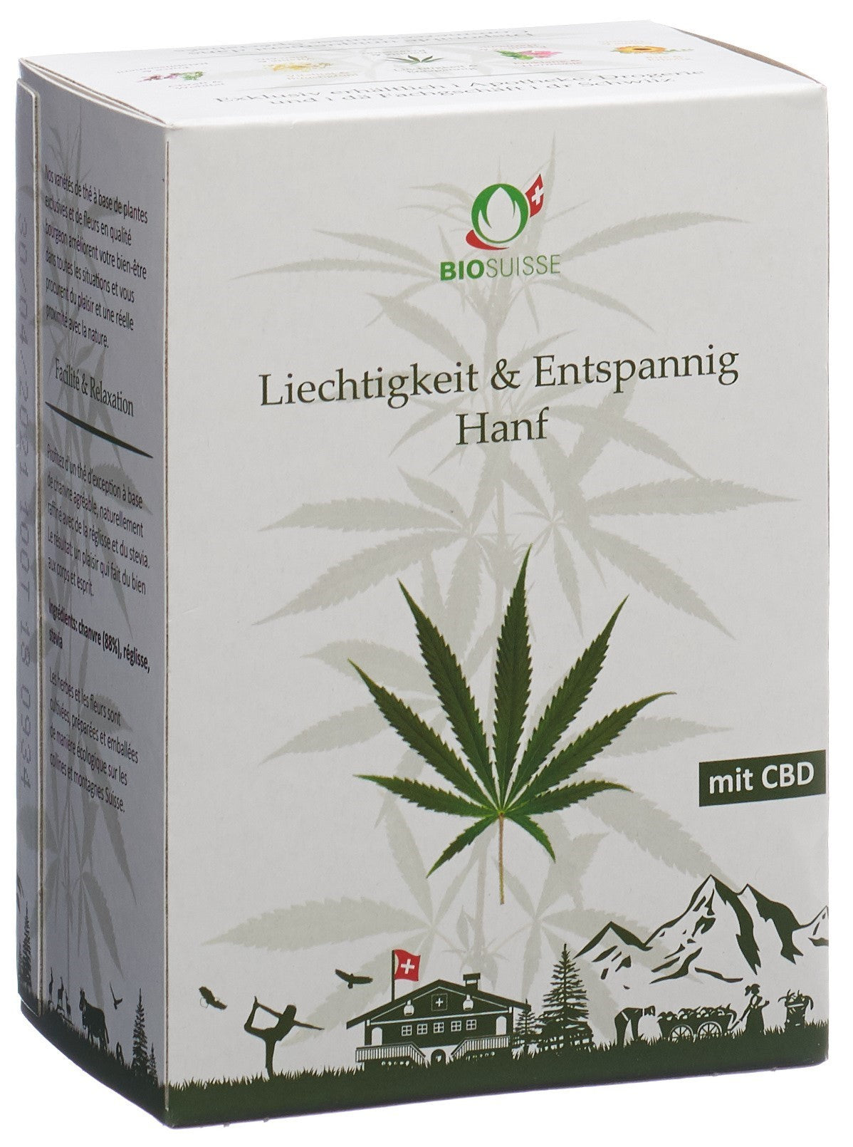 HERBA BIO SUISSE Liechtigkeit&Entspannig Hanf (20x1.2g)