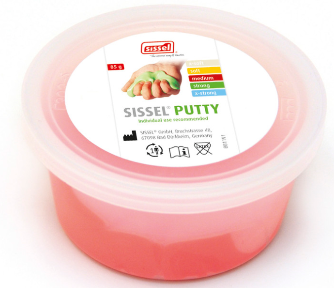 SISSEL Putty, medium, rot, (1 Stk)