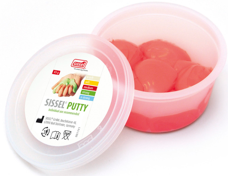 SISSEL® Putty, medium, rot, (1 Stk)