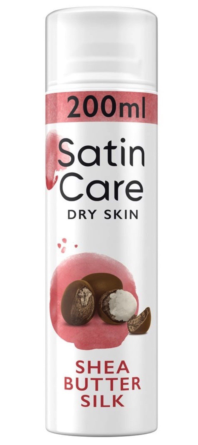 Gillette Venus Satin Care Dry Skin Shea Butter Rasiergel (200ml)