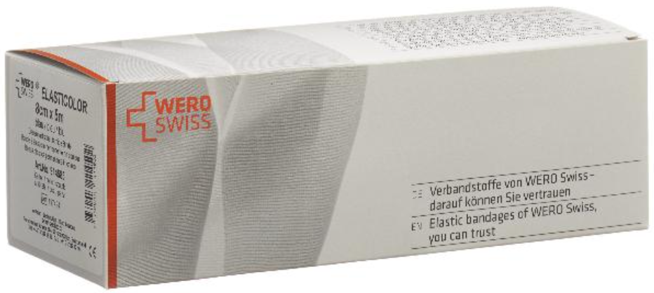 WERO SWISS Elasticolor 5mx8cm blau (10 Stk)