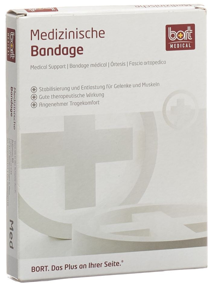 Bort Kniebandage S -32cm beige (1 Stk)