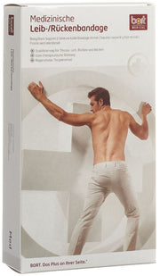 Bort Leistenbruchband M -104cm weiss (1 Stk)