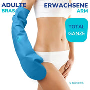 BLOCCS Bad Dusch Wasserschutz Arm 27-44/78cm Erwachsene