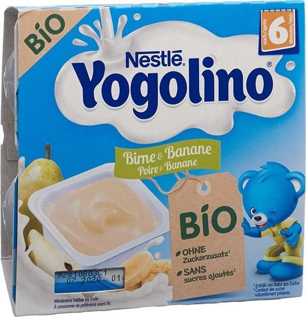 Nestle Yogolino Bio Birne & Banane (4x90g)