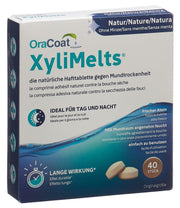 XyliMelts Hafttabletten Mundtrockenheit Nature (40 Stk)