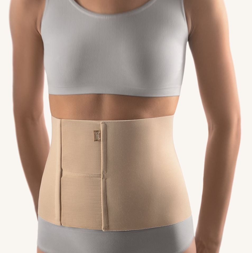 Bort PostOban Soft-Thorax Abdominalstütze M 21cm beige (1 Stk)
